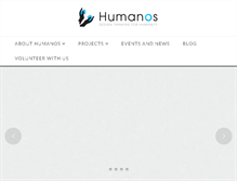 Tablet Screenshot of humanos.org