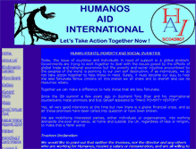 Tablet Screenshot of humanos.org.uk